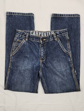Crazy 8 Boy’s Youth Carpenter Blue Denim Jeans Size 10